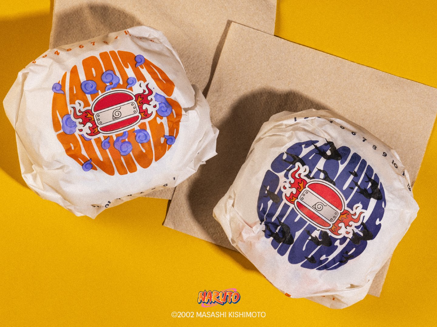 Les burgers Naruto et Sasuke de Burger King, en édition spéciale