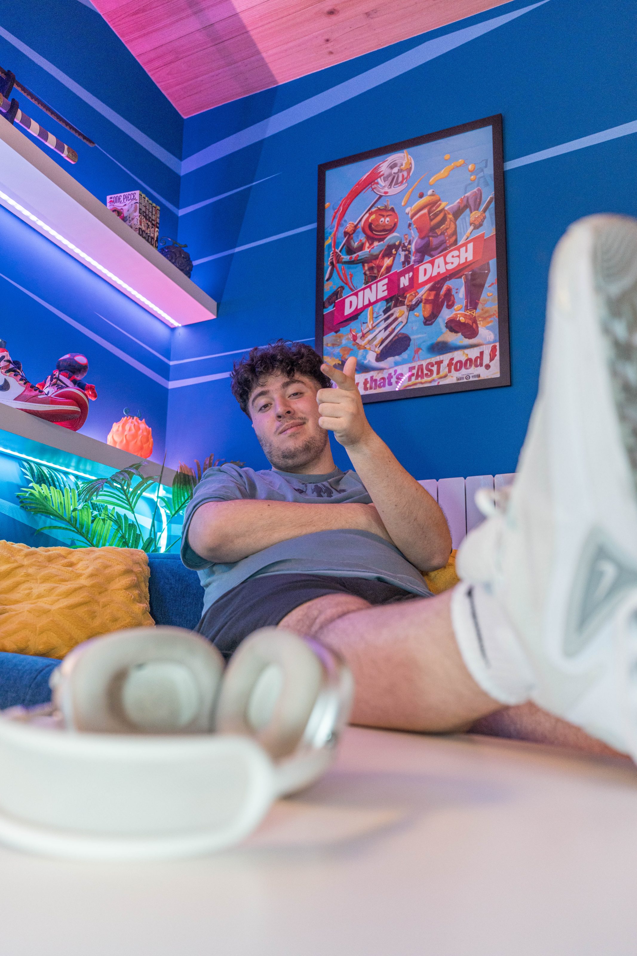 Jinskow installé dans son nouveau studio